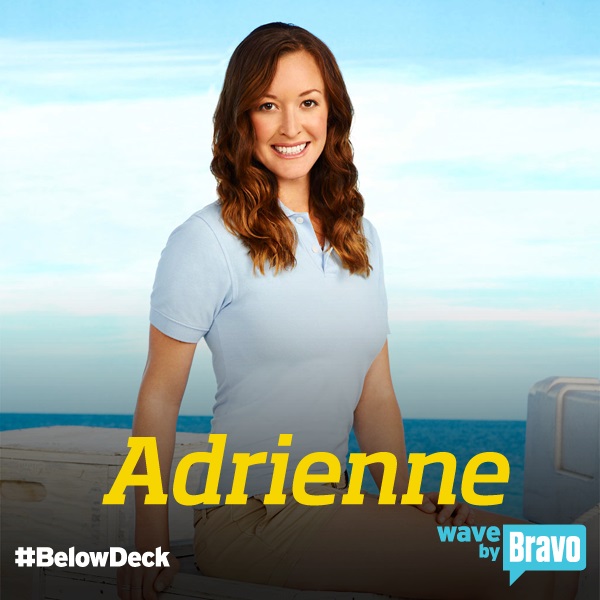 Adrienne Gang - Bravo TV's "Below Deck" Chief Stewardess. Photo Source: BravoTV.com.