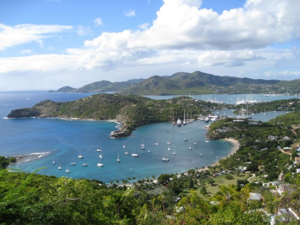 A view from Shirley Heights, English Harbour, Antigua.