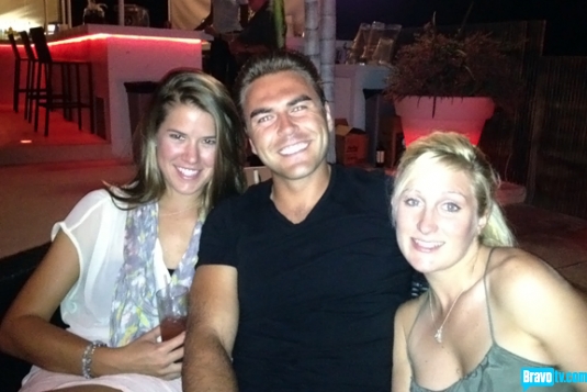 "Below Deck" crew Sam Orme, Aleks Taldykin, and Kat Held, enjoy some time off the boat.