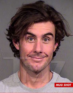 CJ Lebeau's Mugshot featured on TMZ after he was arrested for allegedly assaulting his girlfriend.