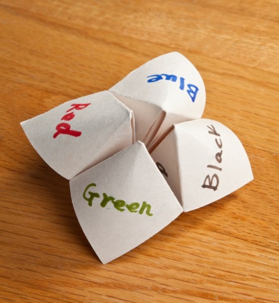 A cootie catcher